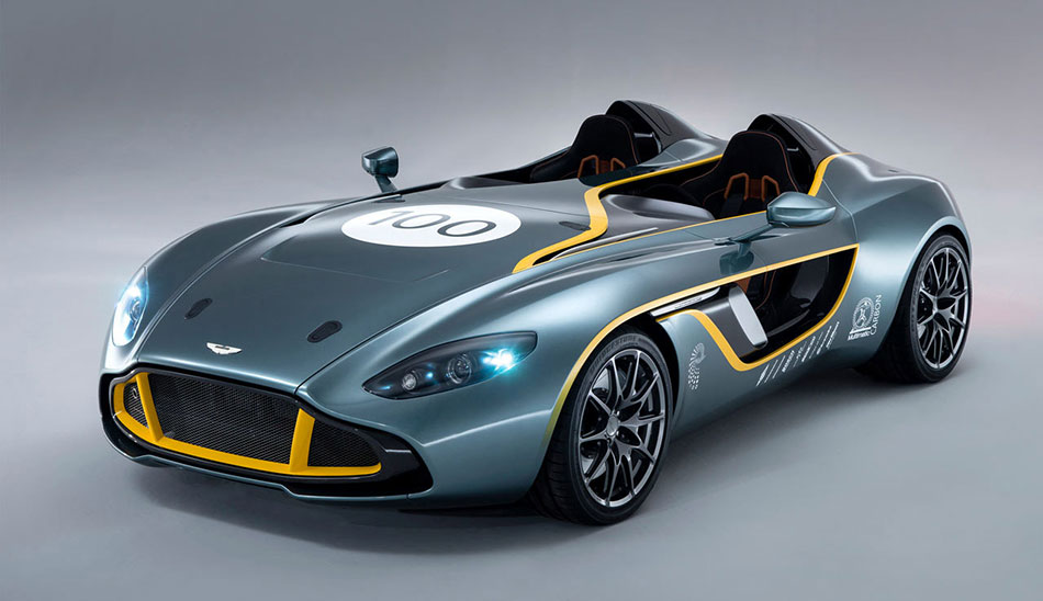 2013 Aston Martin CC100 Speedster Concept Front Angle