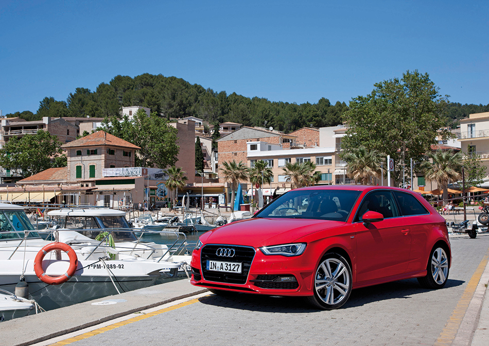 2013 Audi A3 Front Angle