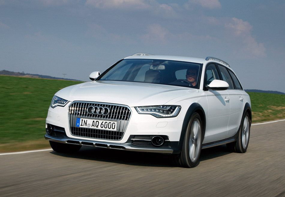 2013 Audi A6 Allroad Quattro Front Angle