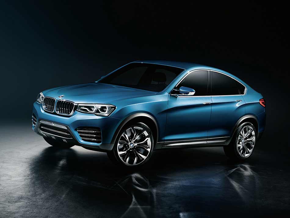 2013 BMW Concept X4 Front Angle