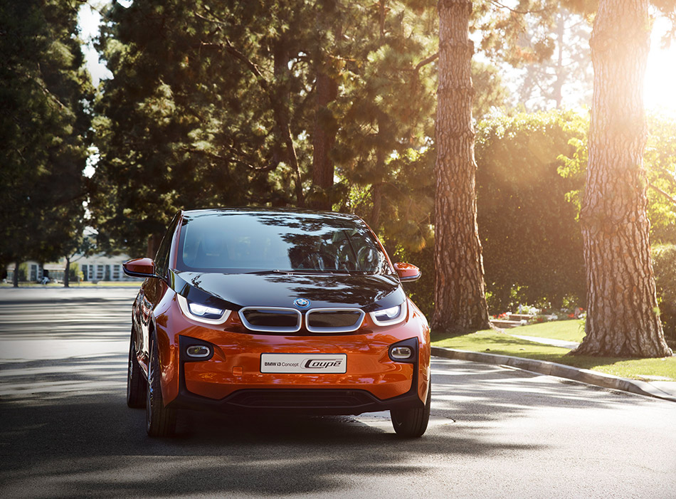 2013 BMW i3 Concept Coupe Front Angle