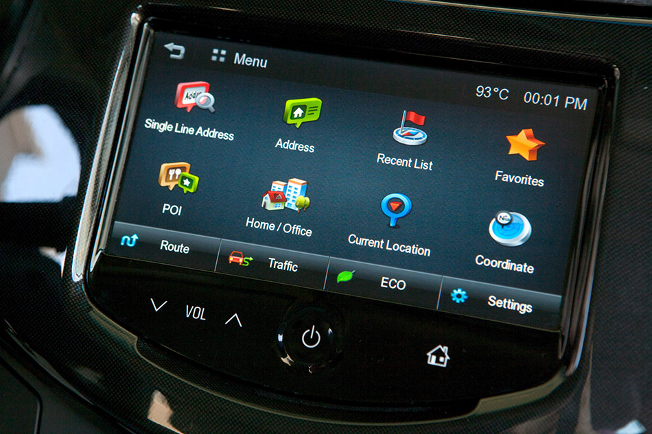 2013 Chevrolet Spark Navigation