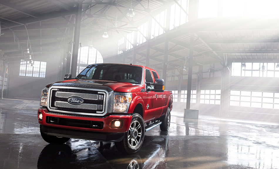 2013 Ford Super Duty-Platinum Front Angle