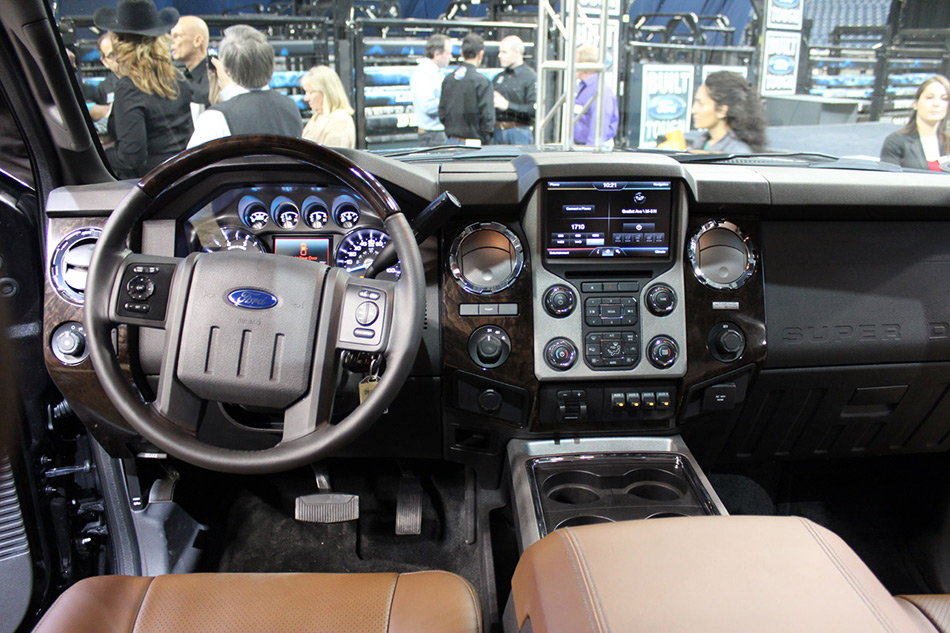 2013 Ford Super Duty-Platinum Interior