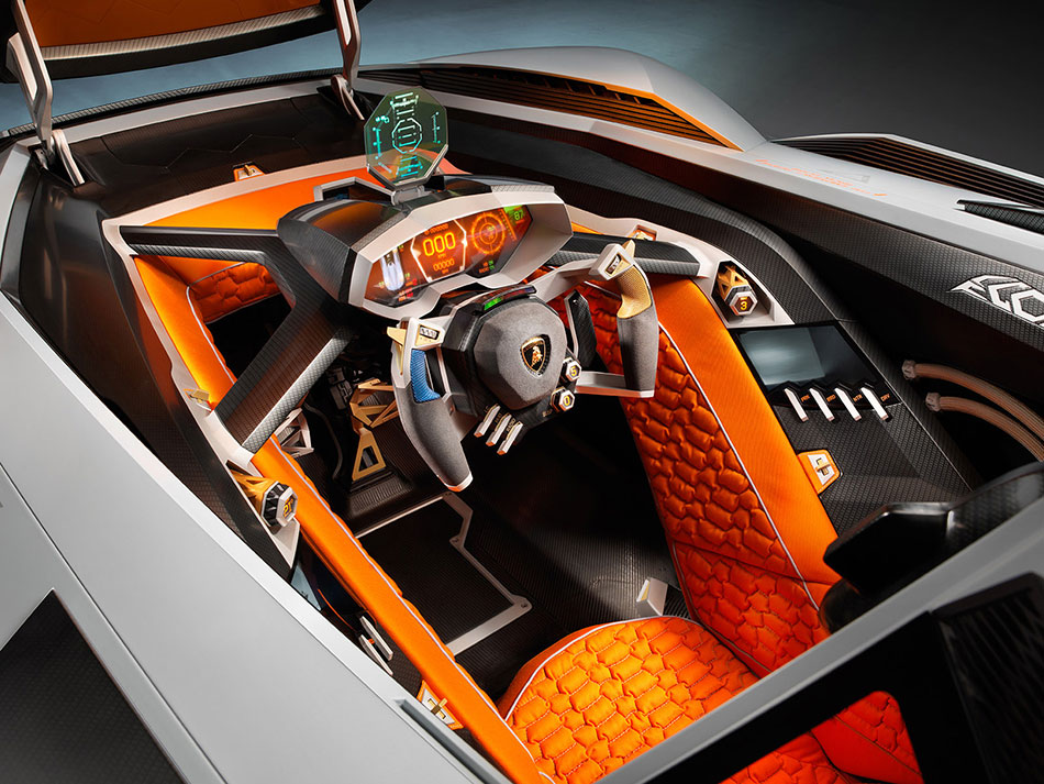 2013 Lamborghini Egoista Concept Interior