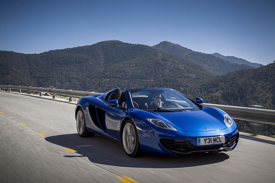 2013 McLaren 12C Spider Front Angle