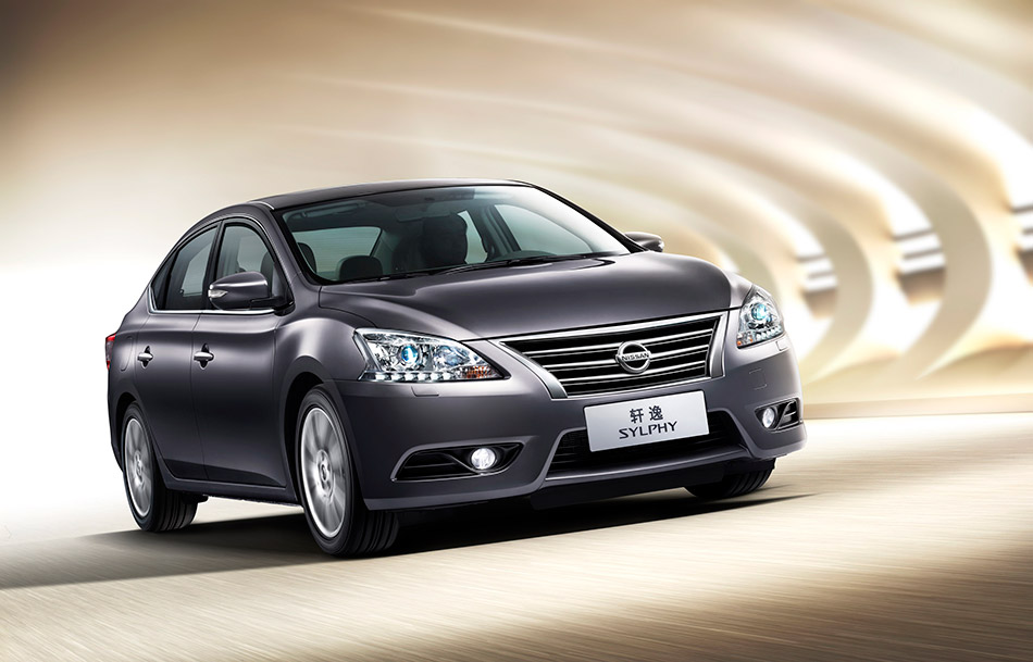 2013 Nissan Sylphy/Sentra Front Angle