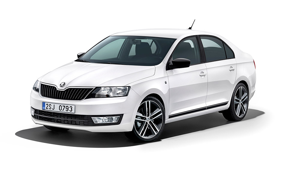 2013 Skoda Rapid StylePLUS Front Angle