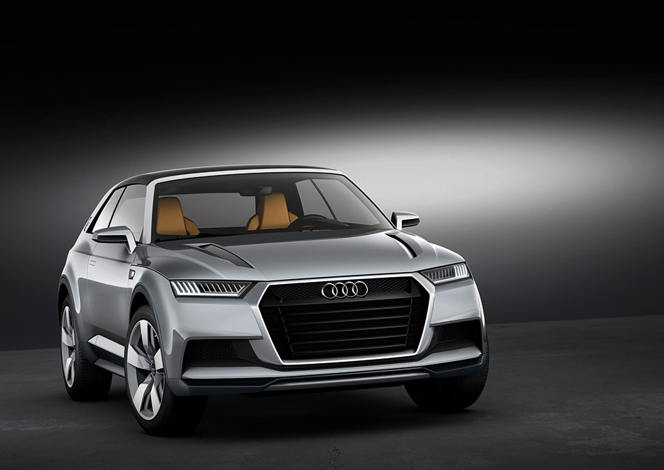 2014 Audi Crosslane Coupe Concept Front Angle