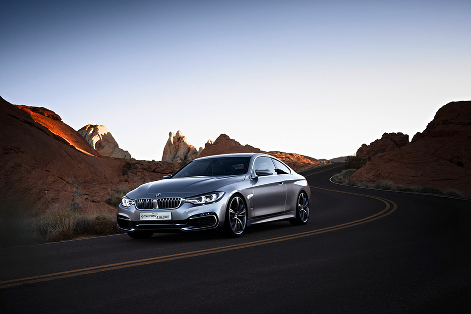 2014 BMW Concept 4-Series Coupe Front Angle