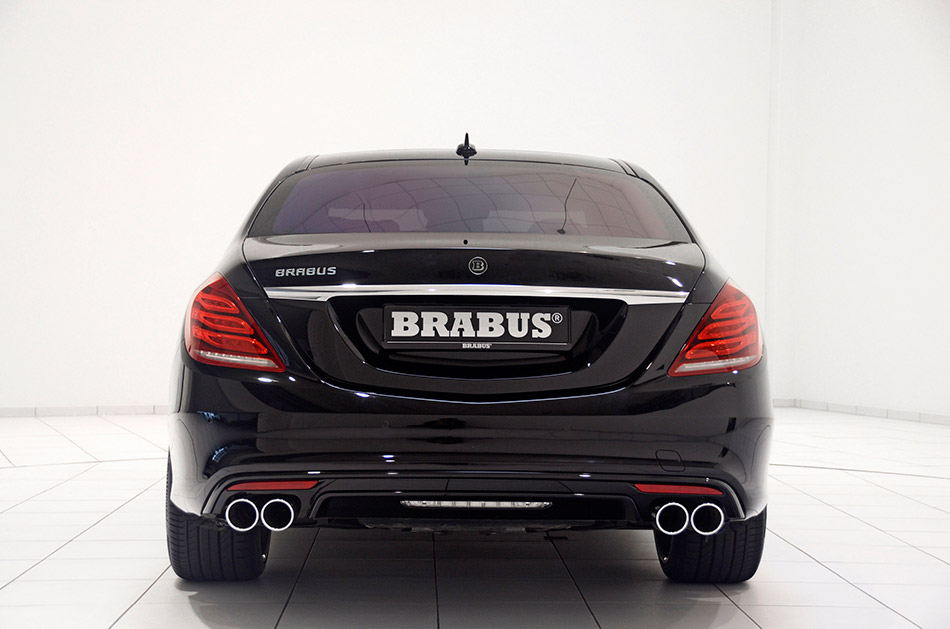 2014 Brabus B63S-730 Mercedes-Benz S-class Rear
