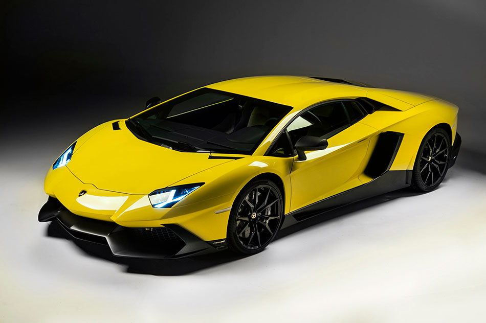 2014 Lamborghini Aventador LP720-4 50 Anniversario Edition Front Angle