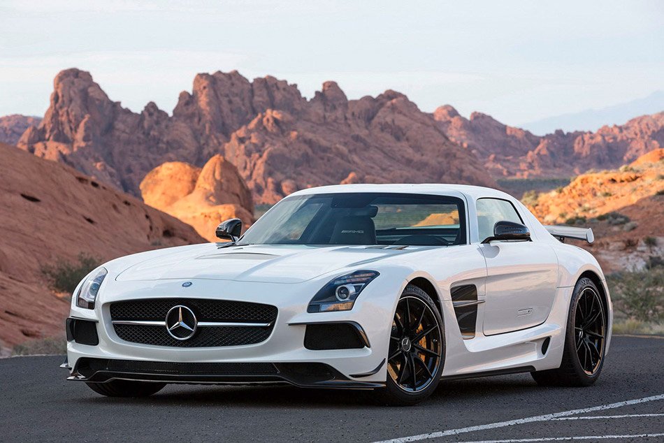 2014 Mercedes-Benz SLS AMG Black Series Front Angle