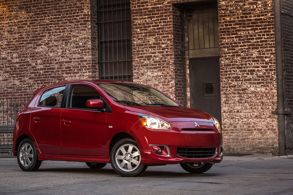 2014 Mitsubishi Mirage Front Angle