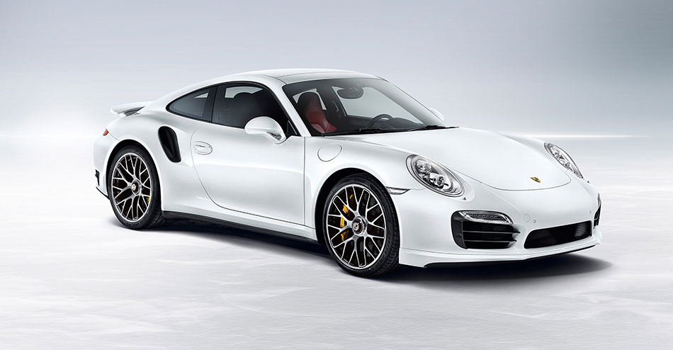 2014 Porsche 911 Turbo Front Angle