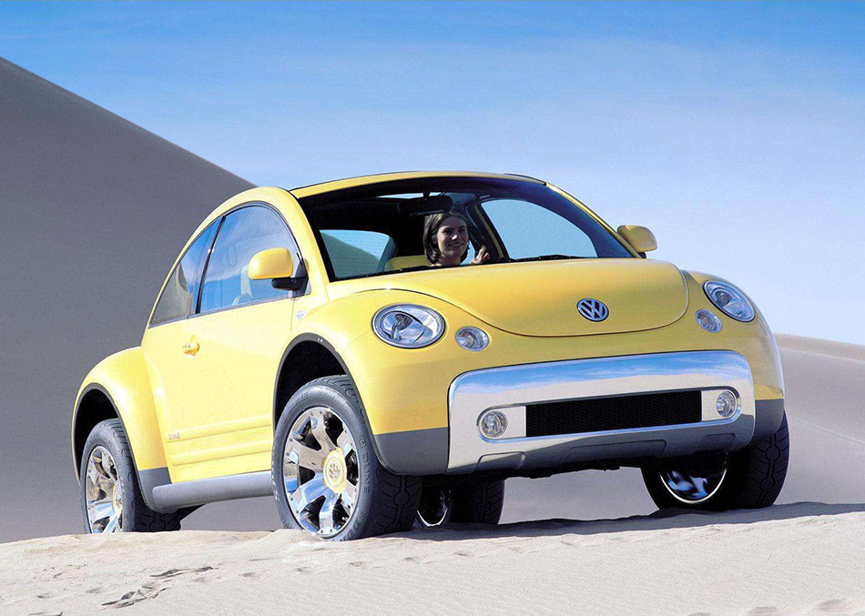 2000 Volkswagen Beetle Dune Concept Front Angle