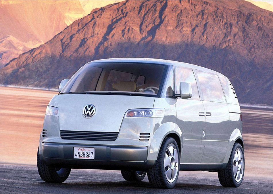 2001 Volkswagen Microbus Concept Front Angle