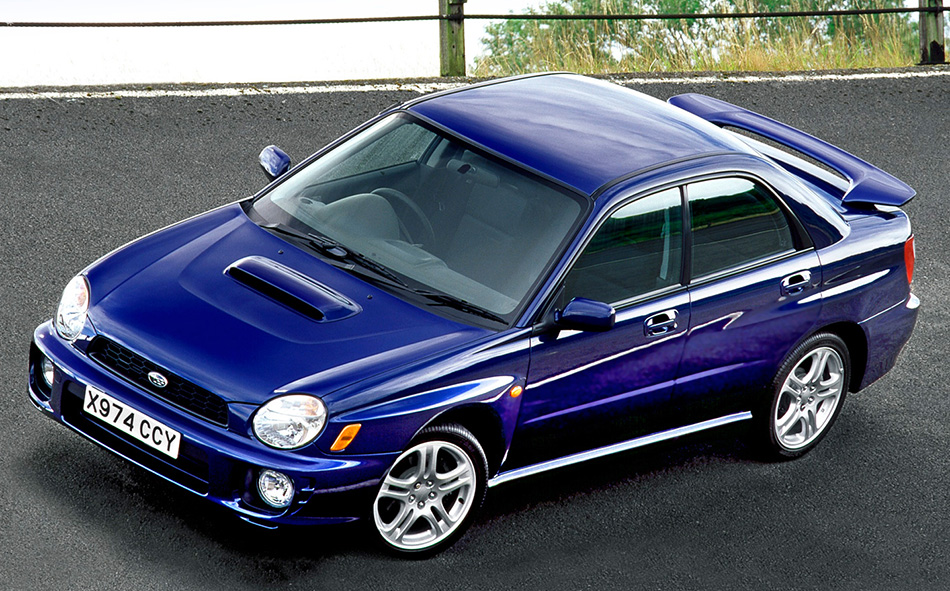 2002 Subaru Impreza WRX Front Angle