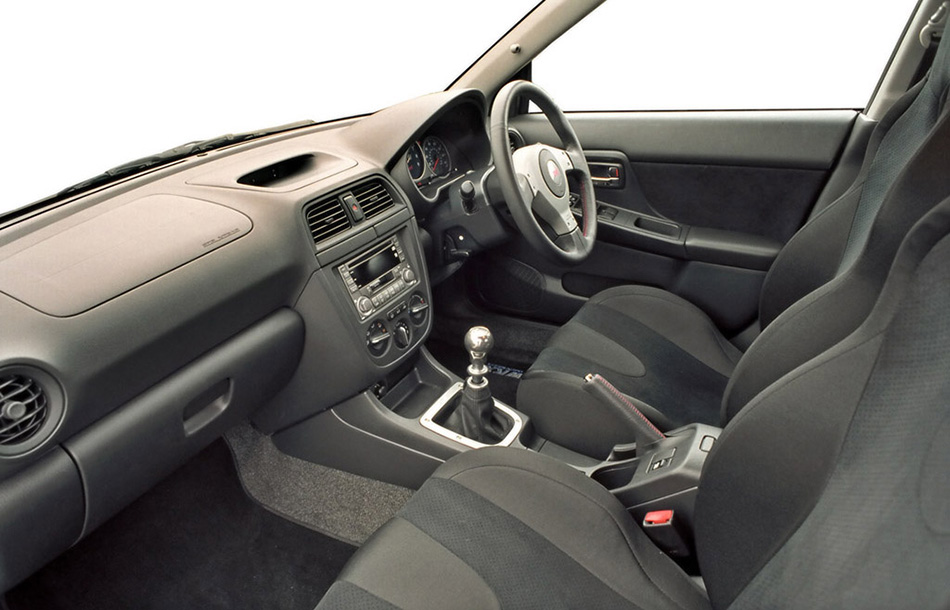 2004 Subaru Impreza WRX STi WR1 Interior