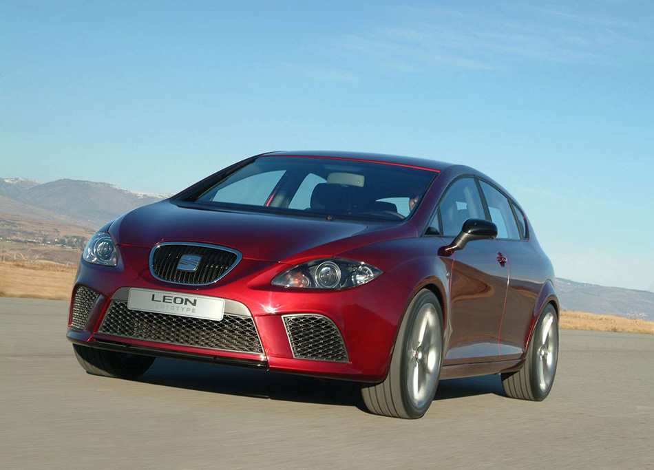 2005 Seat Leon Prototype Front Angle