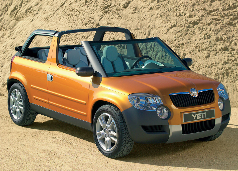 2005 Skoda Yeti 2 Concept Front Angle