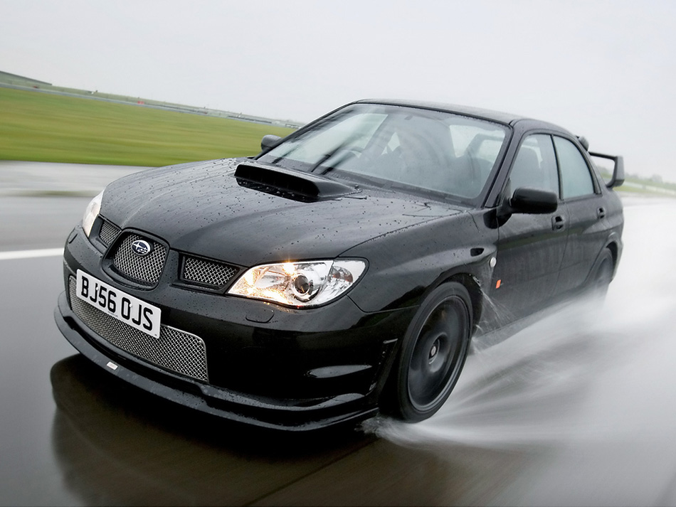 2007 Subaru Impreza WRX STI Limited Edition RB320 Front Angle