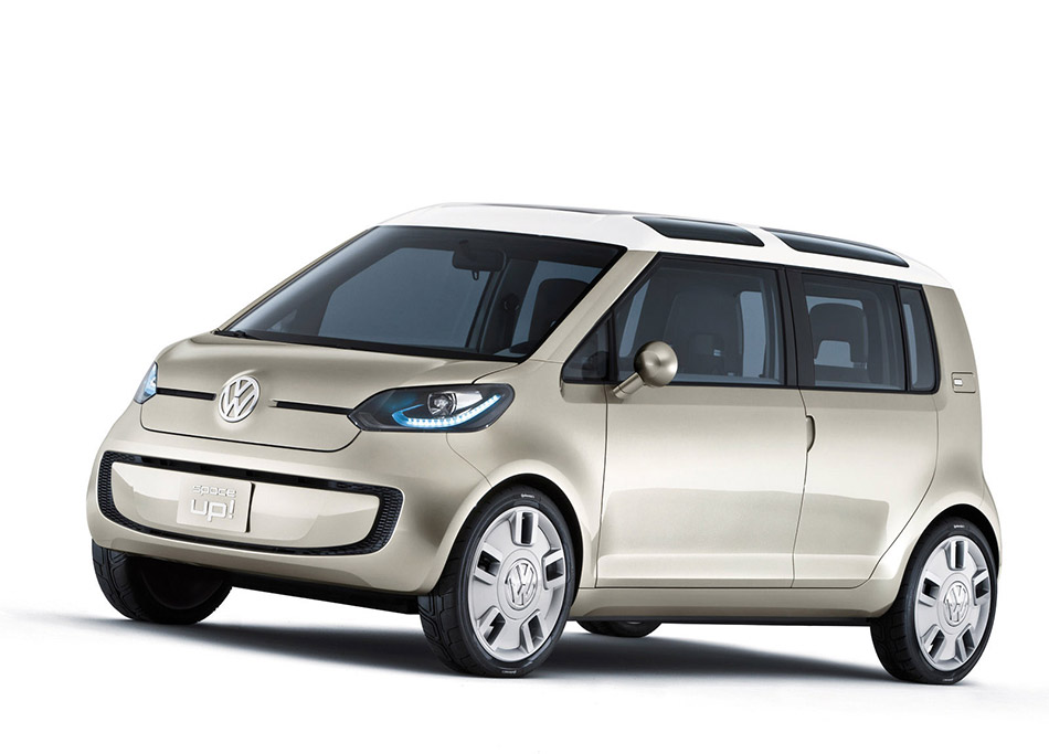 2007 Volkswagen Space Up Blue Concept Front Angle