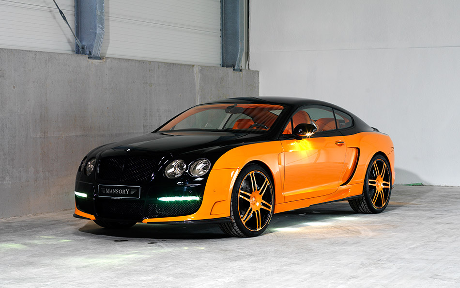 2008 LE MANSORY Bentley Continental GT Front Angle