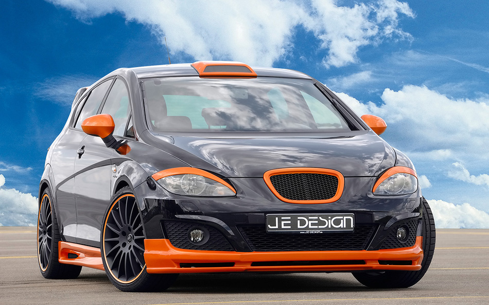 2009 JE Design Seat Leon Front Angle