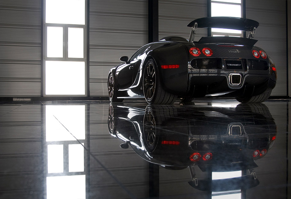 2009 MANSORY LINEA Vincero Bugatti Veyron 16.4 Rear