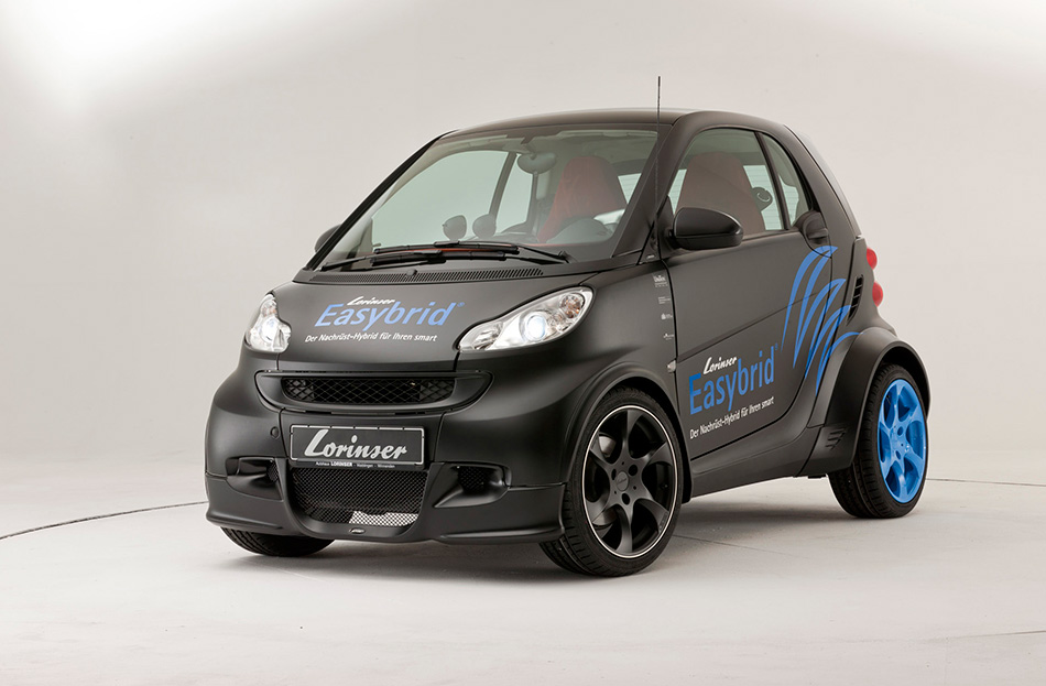 2011 Lorinser Smart ForTwo Easybrid Front Angle