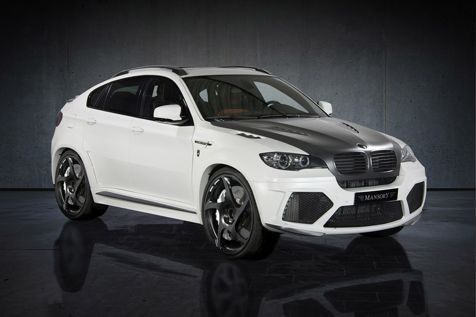 2011 MANSORY BMW X6 M Front Angle