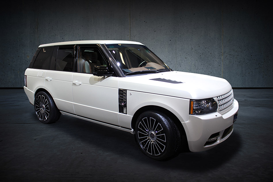 2011 MANSORY Range Rover Vogue Front Angle