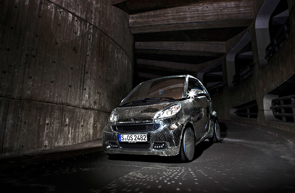 2011 Smart Disco Ball Front Angle