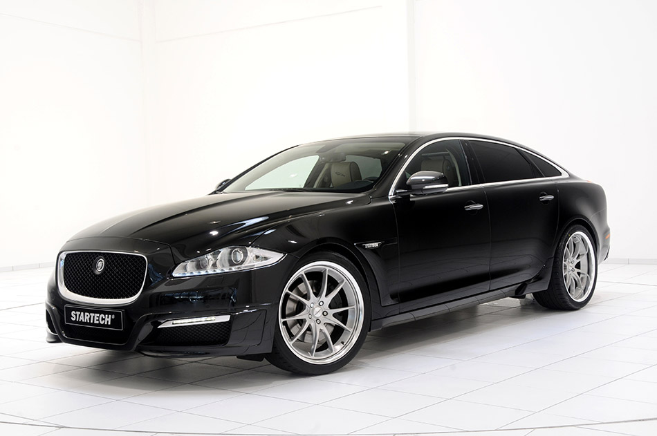 2011 Startech Jaguar XJ Luxury Sedan Front Angle