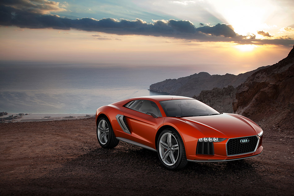 2013 Audi Nanuk quattro Concept Front Angle