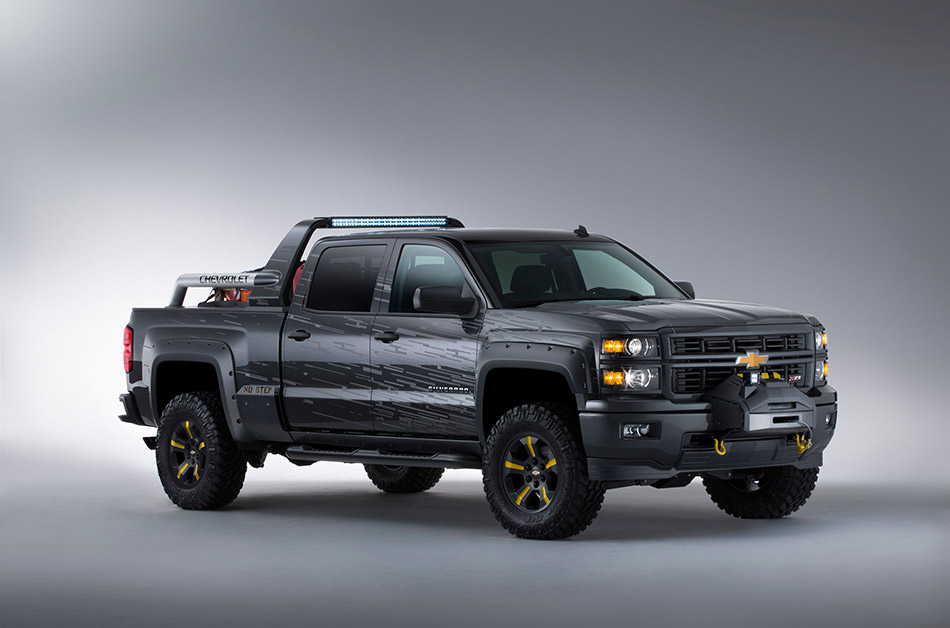 2013 Chevrolet Silverado Black Ops Concept Front Angle