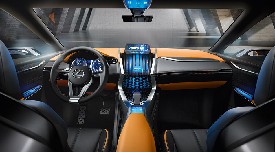 2013 Lexus LF-NX Crossover Concept Interior