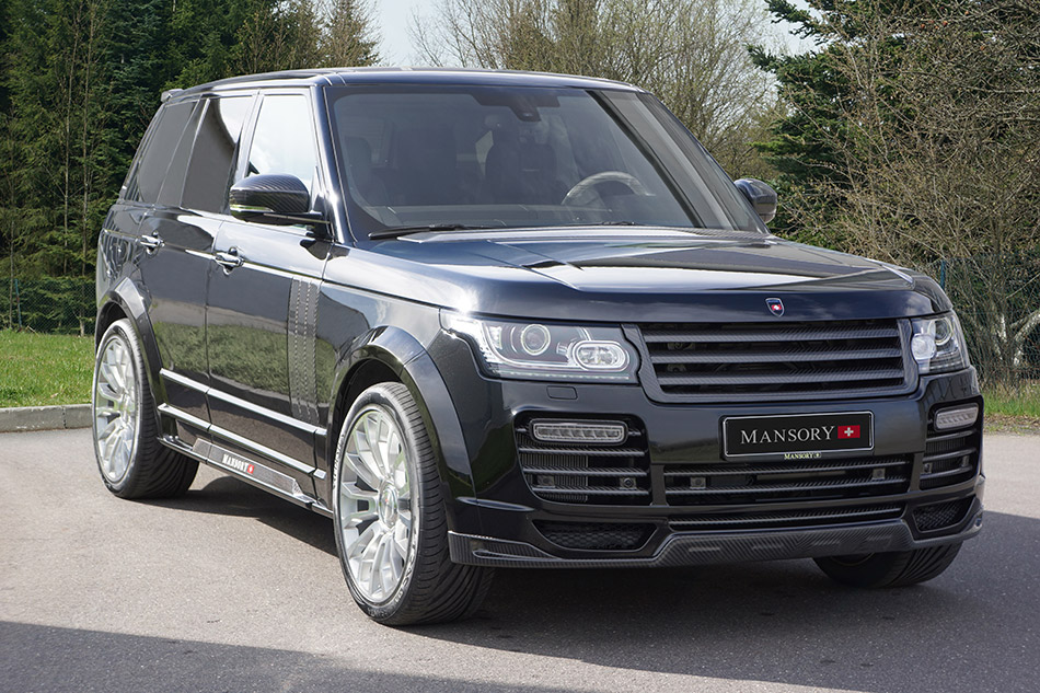 2013 MANSORY Range Rover Vogue Front Angle