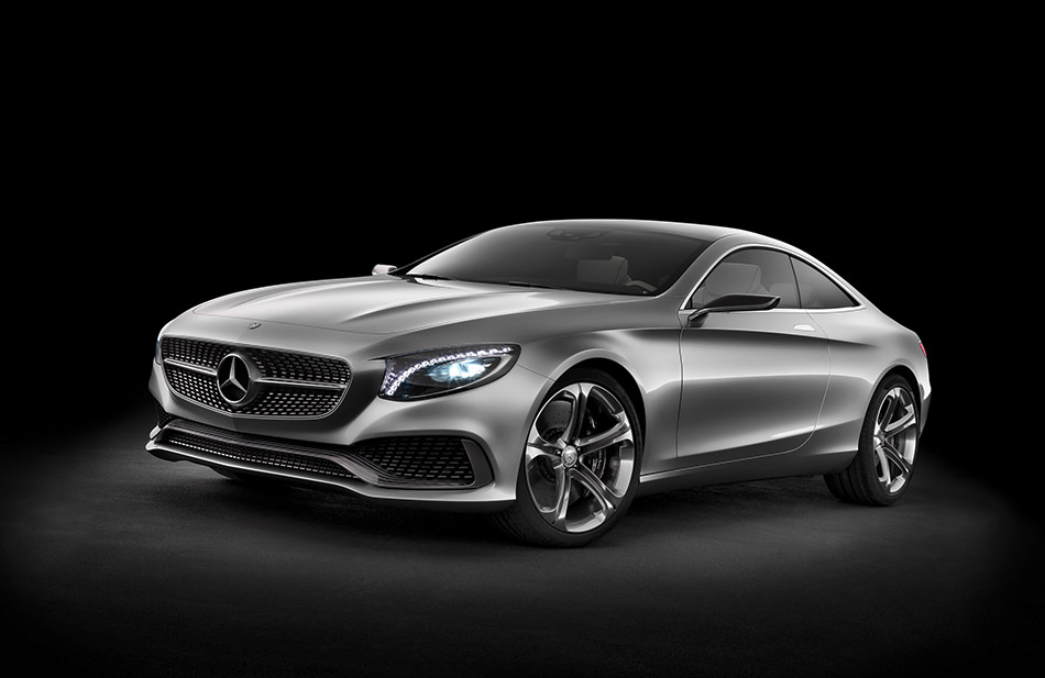 2013 Mercedes-Benz S-Class Coupe Concept Front Angle