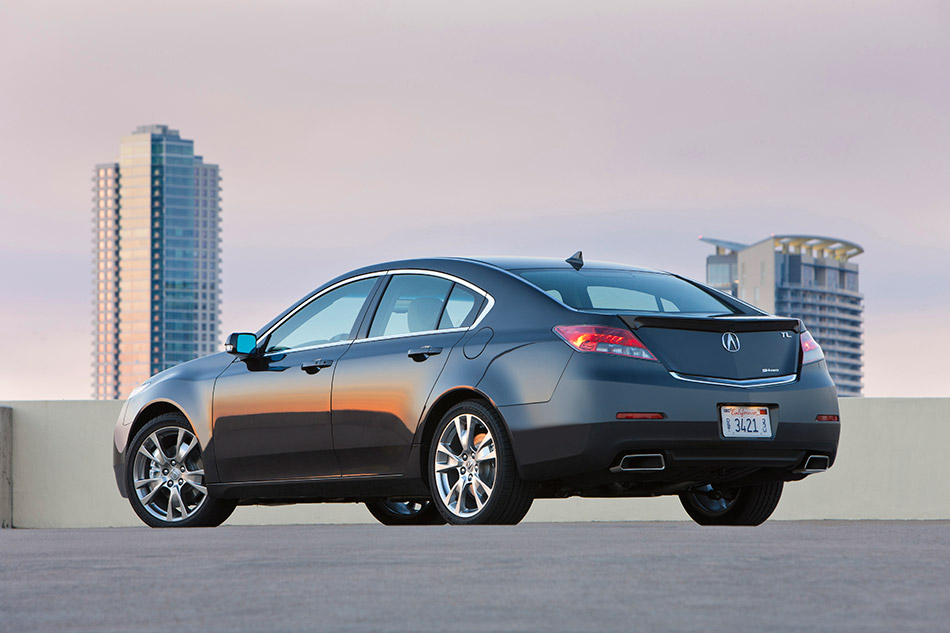 2014 Acura TL SH-AWD Rear Angle