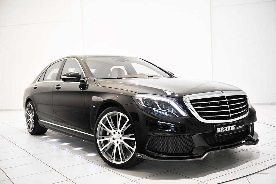 2014 Brabus 850 Biturbo iBusiness Mercedes-Benz S-Class Front Angle