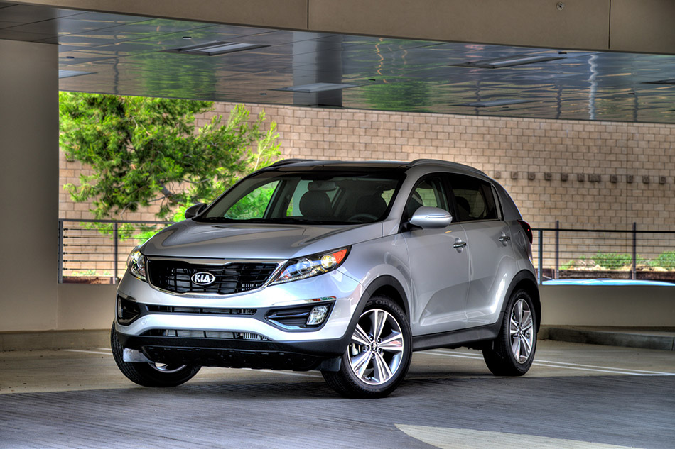 2014 Kia Sportage Facelift Front Angle
