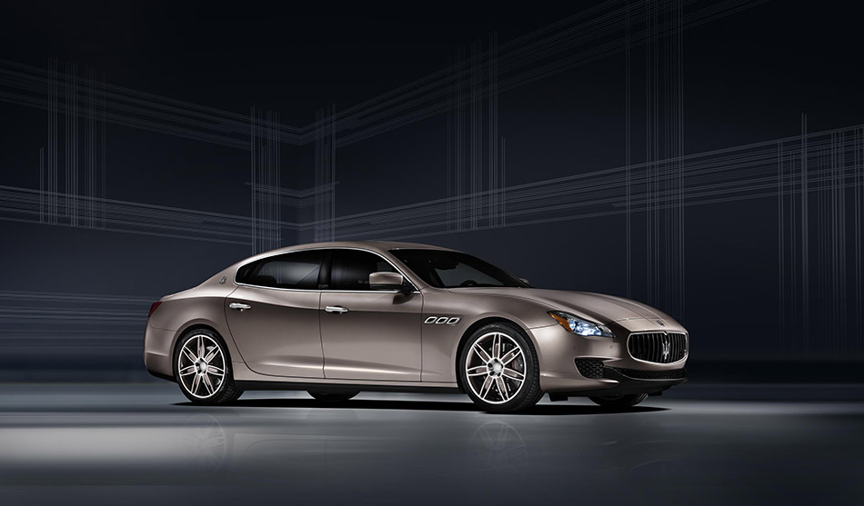 2014 Maserati Quattroporte Ermenegildo Zegna Limited Edition Front Angle