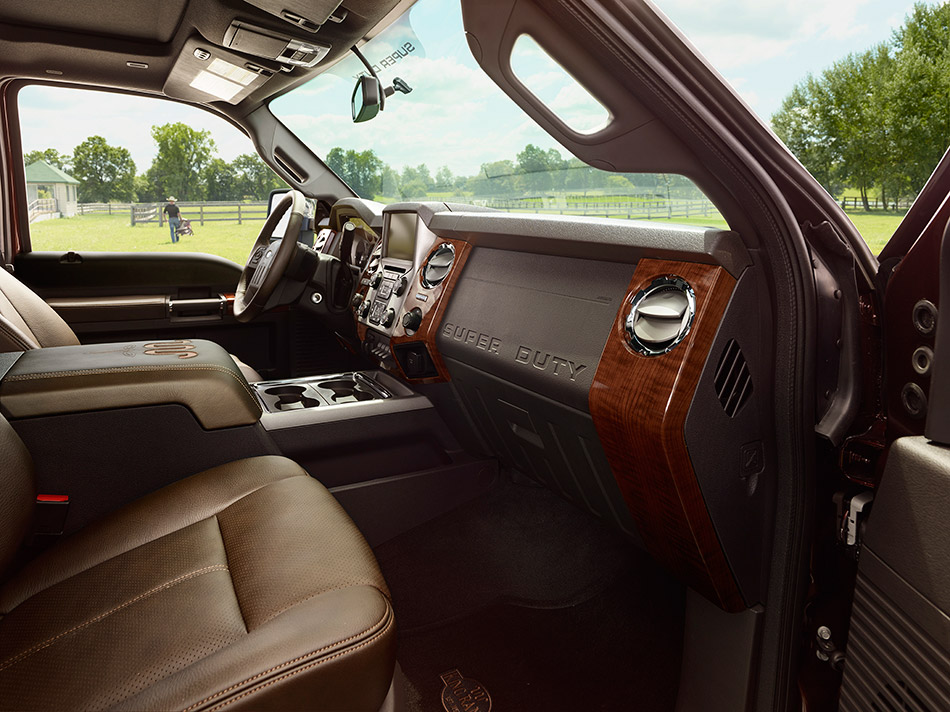 2015 Ford F-250 Super Duty King Ranch Interior