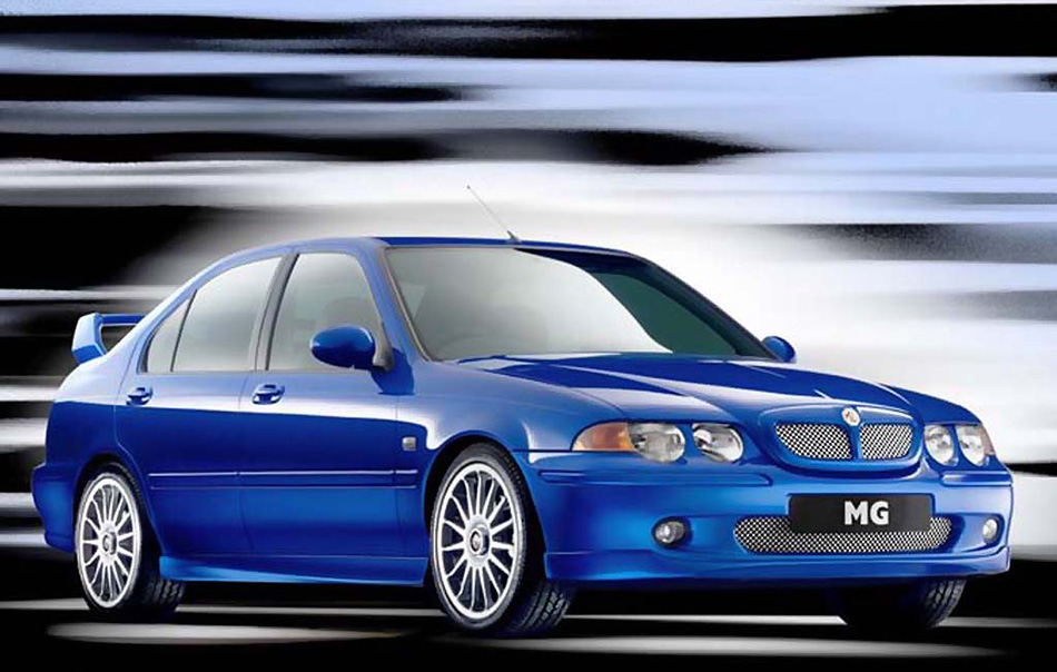 2001 Rover MG ZS Front Angle