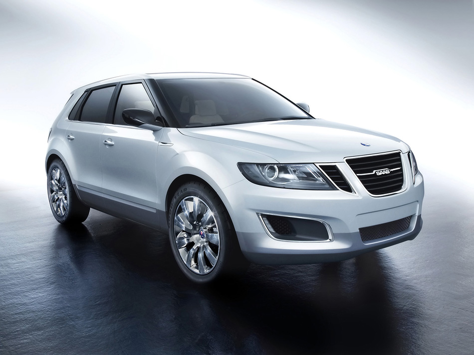 2008 Saab 9-4X BioPower Concept Front Angle