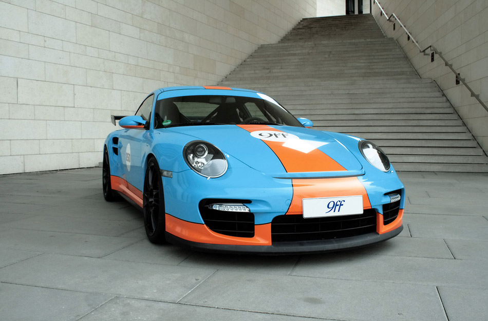 2009 9ff Porsche 997 BT-2 Front Angle