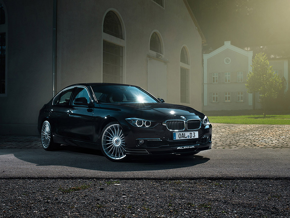 2013 BMW Alpina D3 Bi-Turbo Front Angle