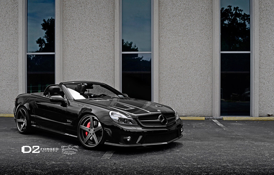 2013 D2Forged Mercedes-Benz SL63 AMG CV2 Front Angle